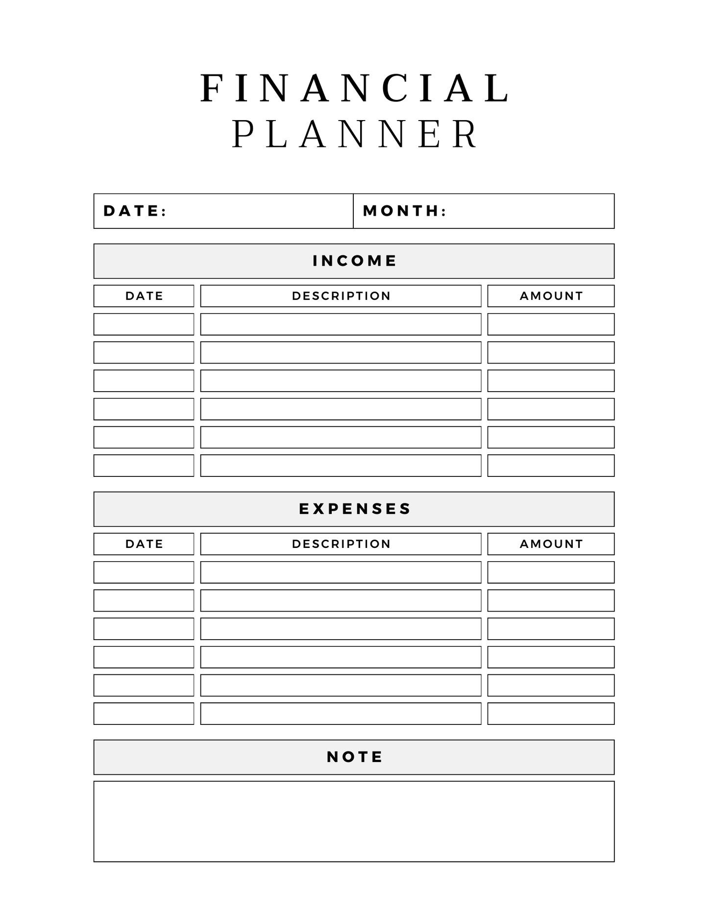 Weekly Success Planner: 2025 Edition